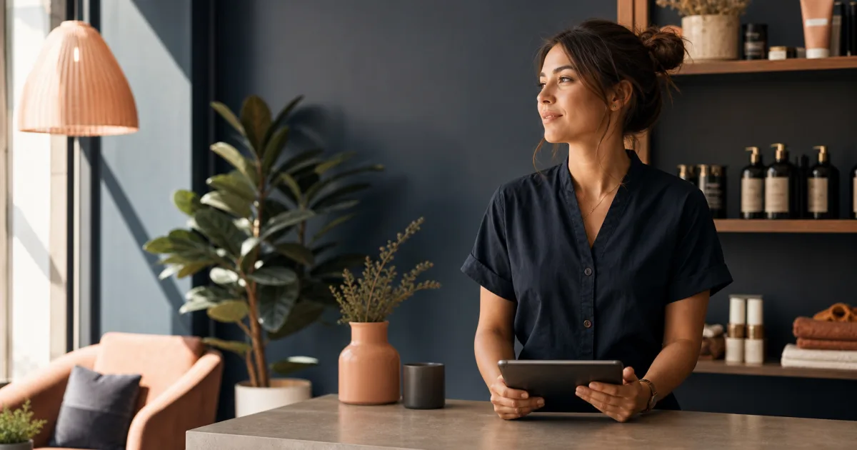 Professional reviewing same-day appointment openings in a calendar