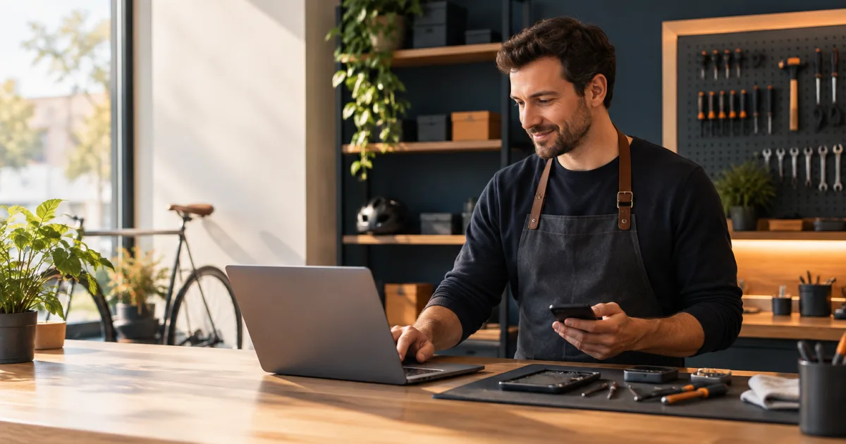 Küçük bir tamir hizmeti için online randevu müsaitliği